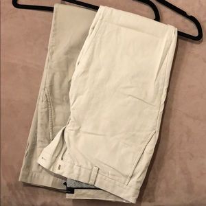 2 pack of Banana Republic Aiden Chino Pants